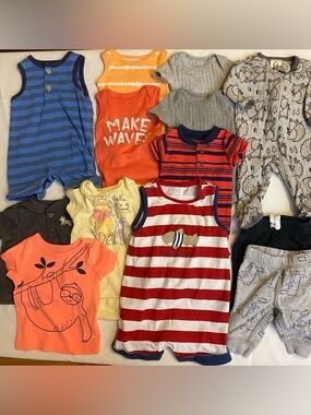 Baby Boys Clothes Bundle Newborn